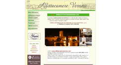 Desktop Screenshot of affittacamereverona.com